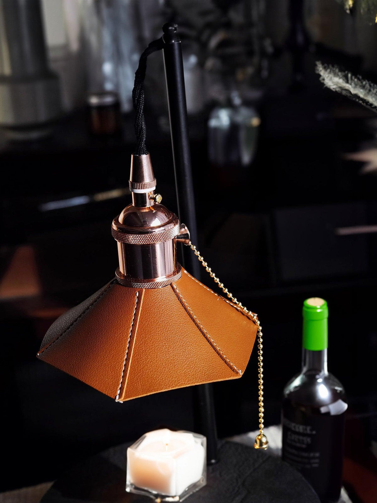 Christian Modern Wood Table Lamp