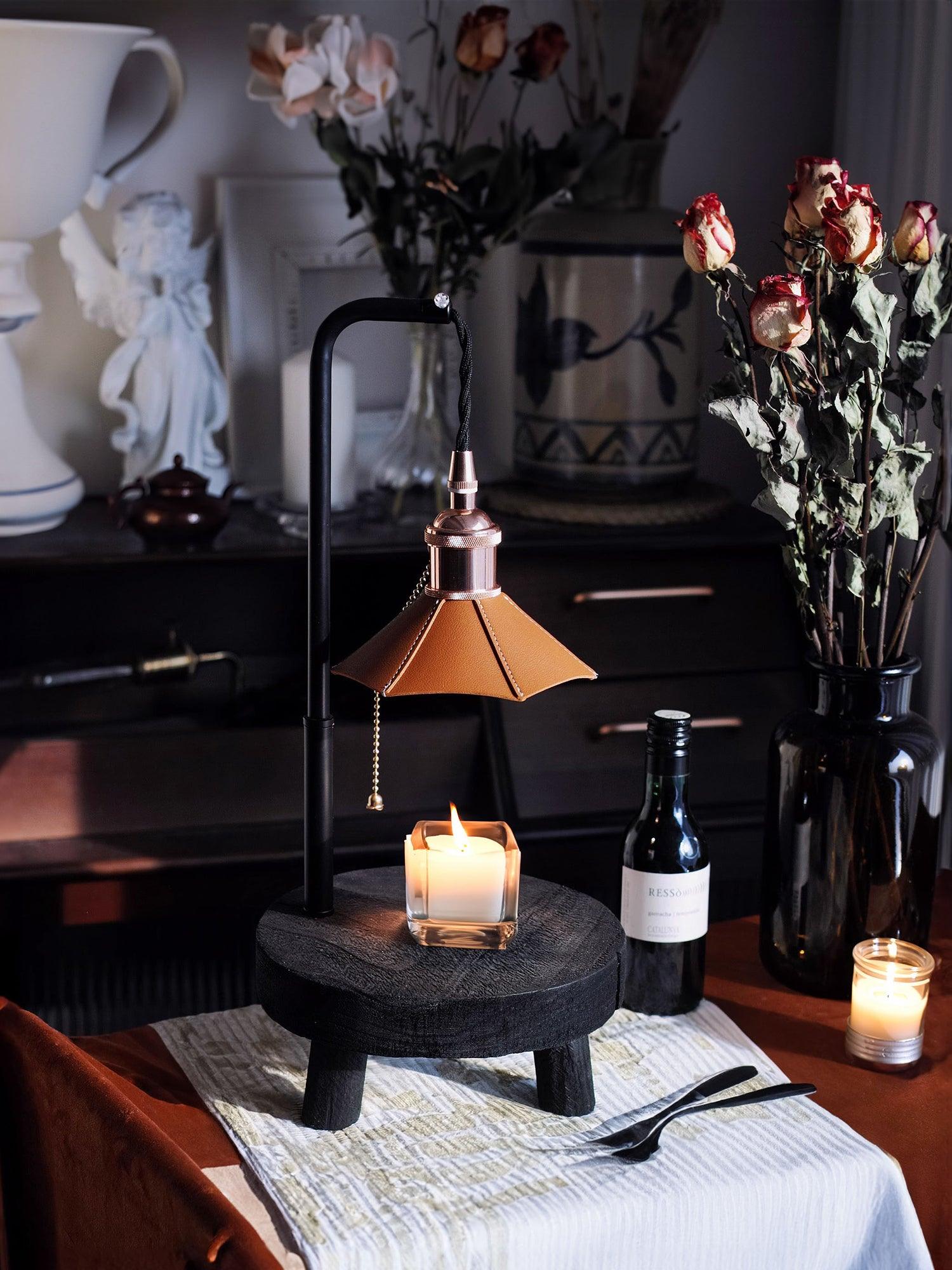 Christian Modern Wood Table Lamp
