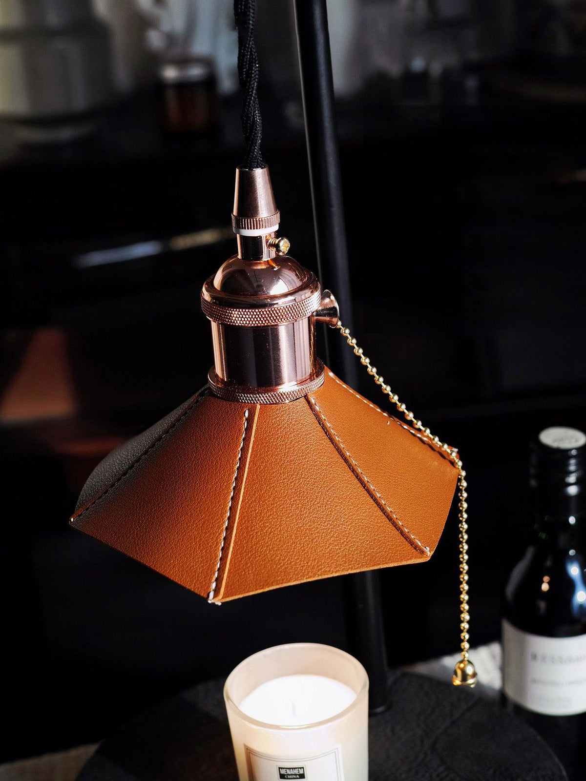 Christian Modern Wood Table Lamp