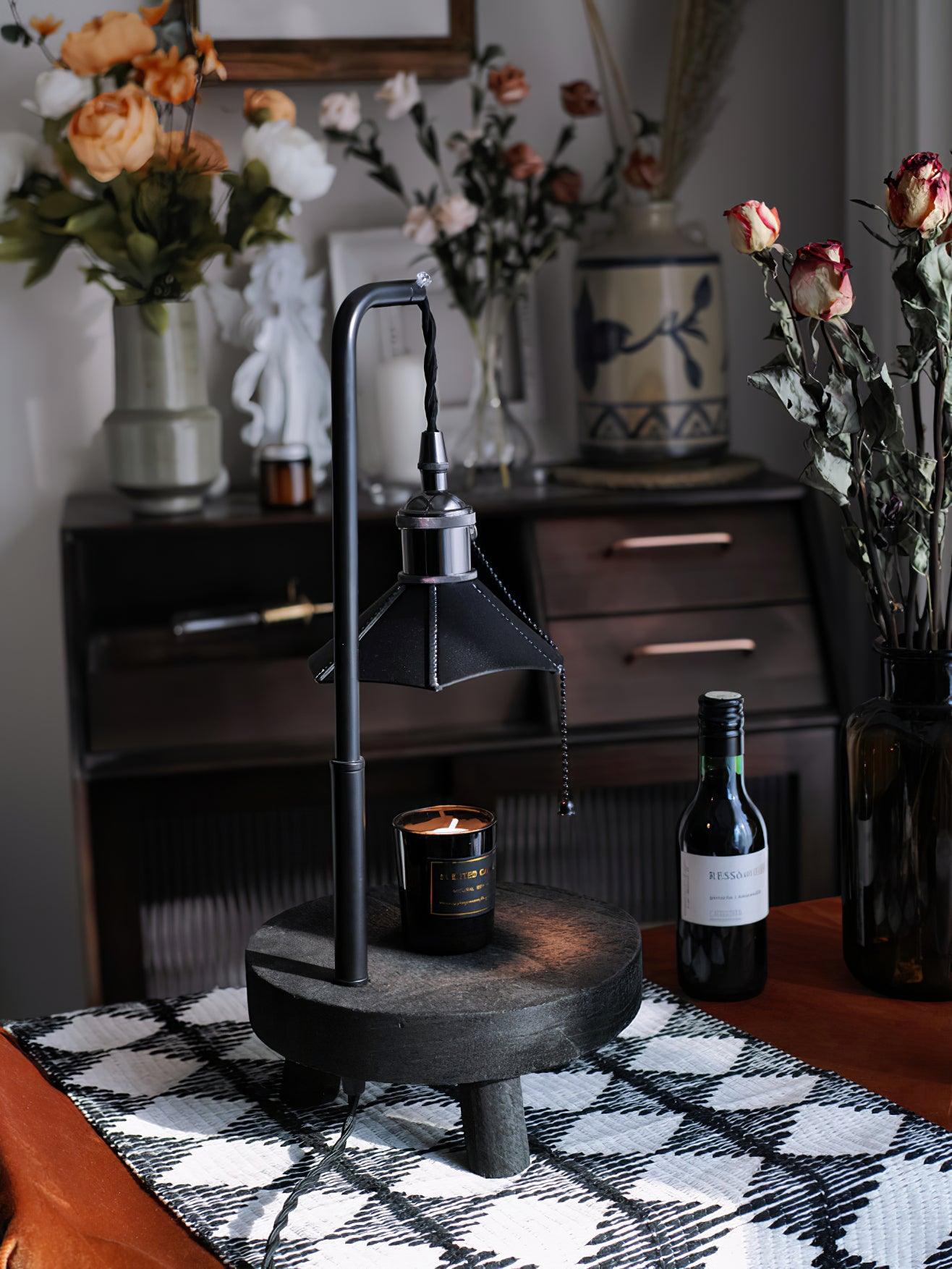 Christian Modern Wood Table Lamp