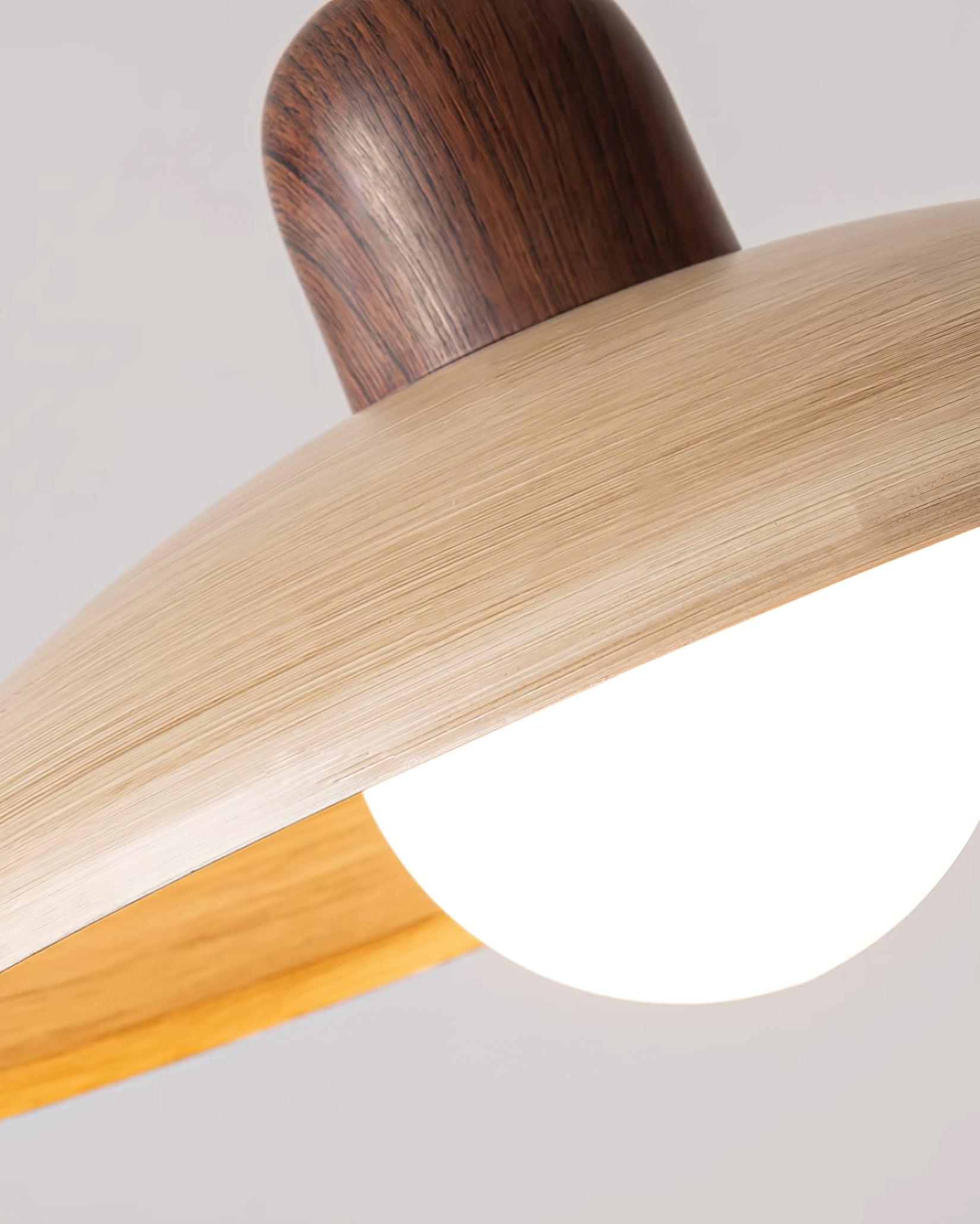 Woodora Plug-In Pendant Light - Neutral Decor