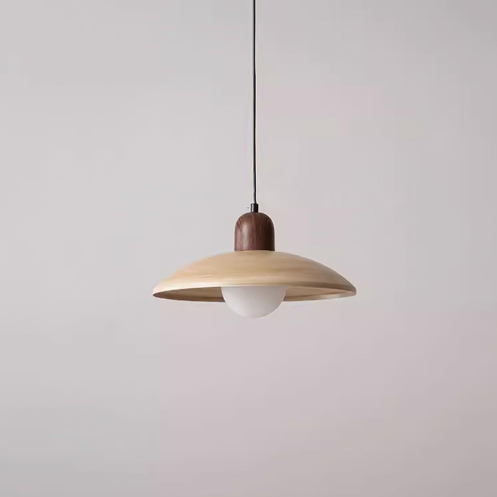 Woodora Plug-In Pendant Light - Neutral Decor