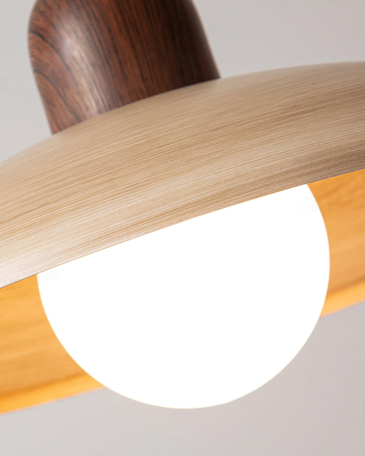 Woodora Plug-In Pendant Light - Neutral Decor