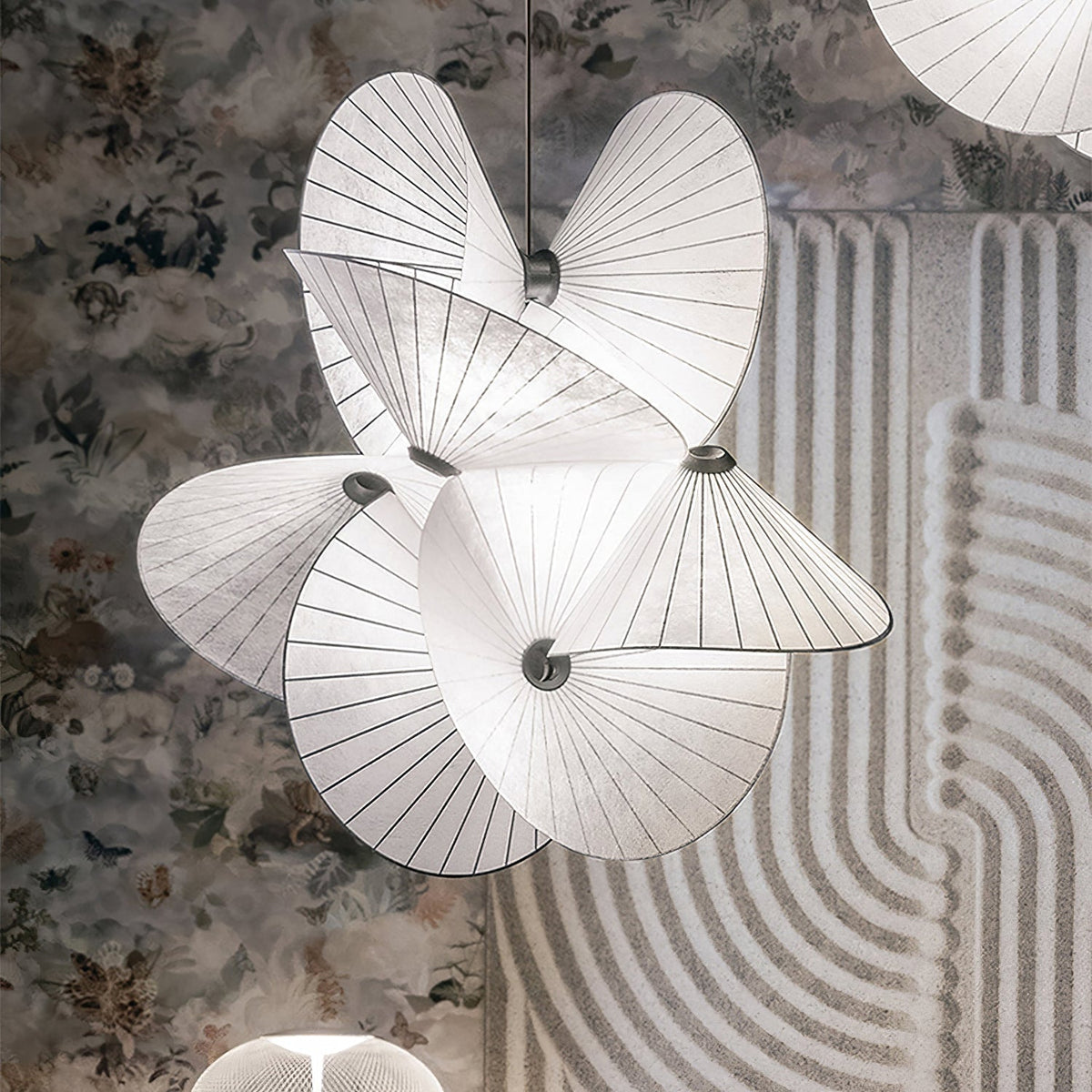 Solarare Fabric Artistic Pendant Light