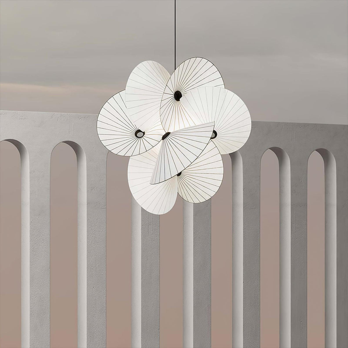 Solarare Fabric Artistic Pendant Light