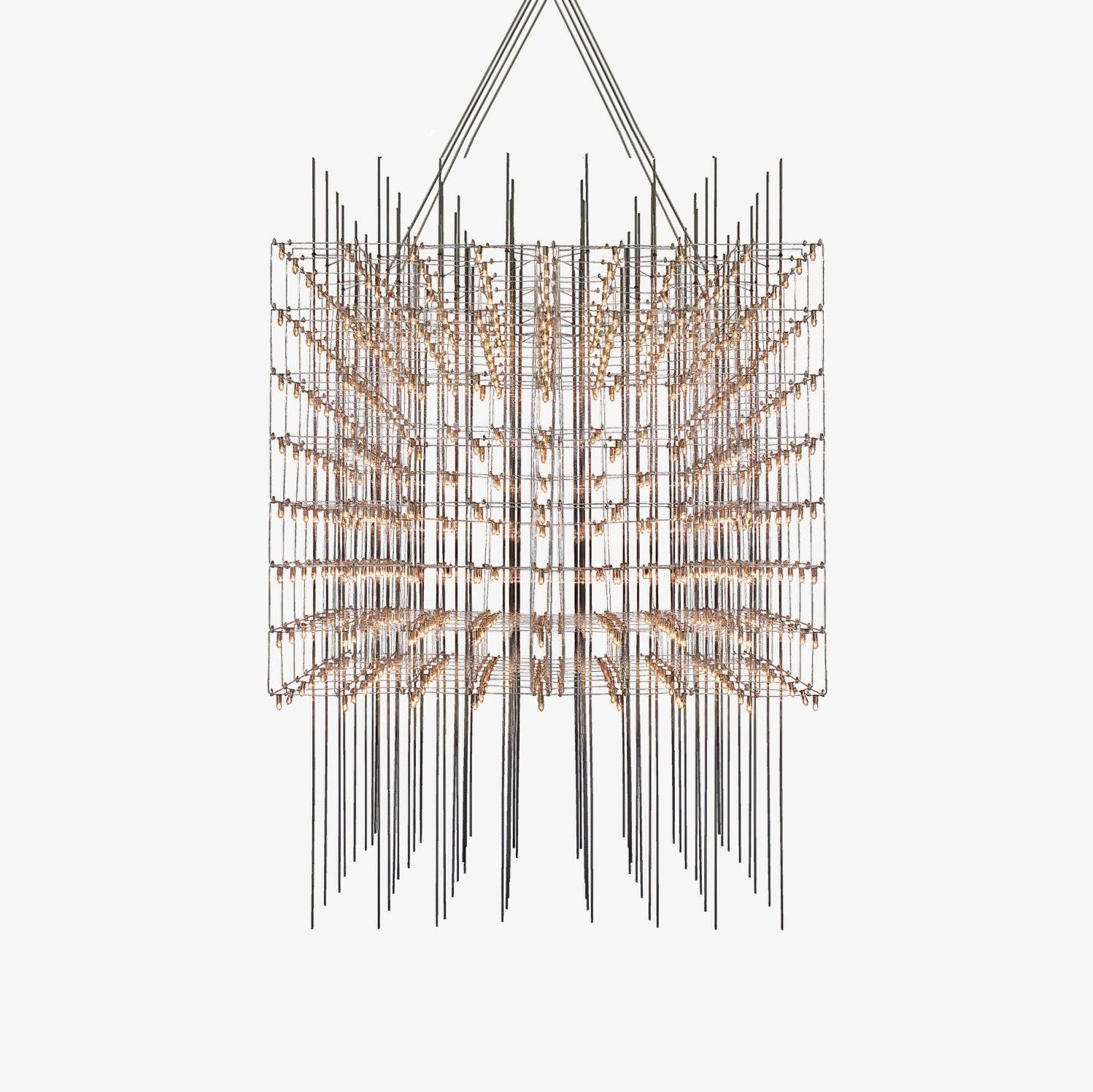 Avtalan Postmodern Luxury Cube Pendant Light