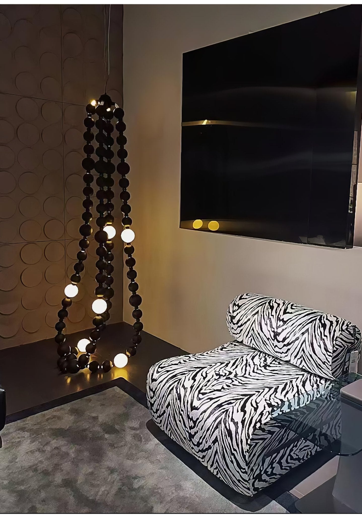 Nysolisra Modern Glass Chandelier