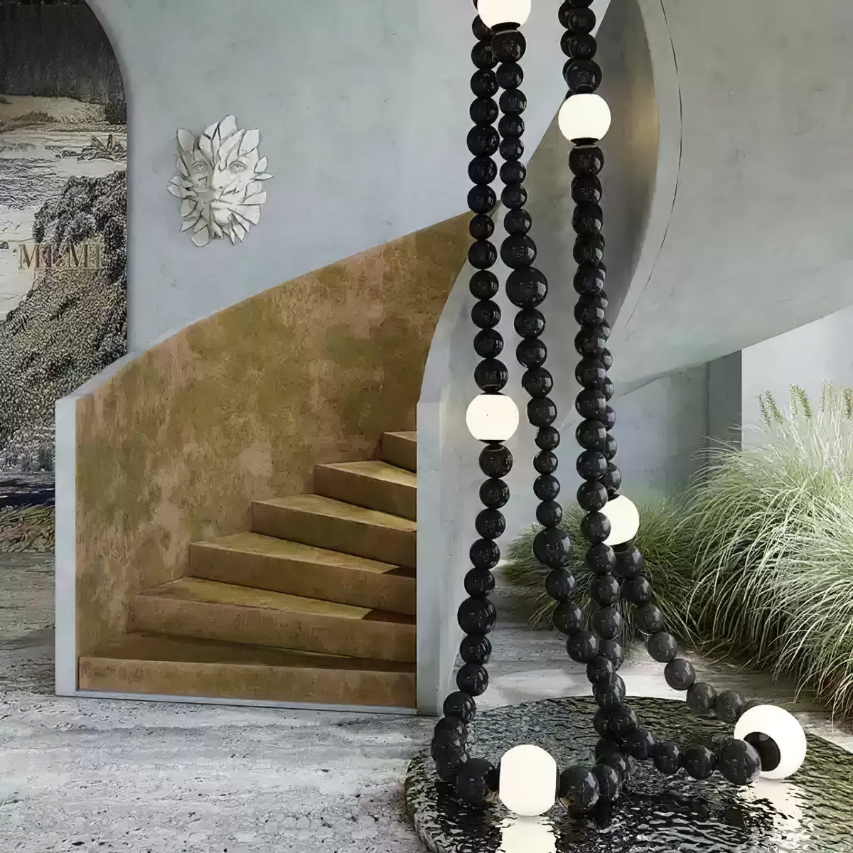 Nysolisra Modern Glass Chandelier