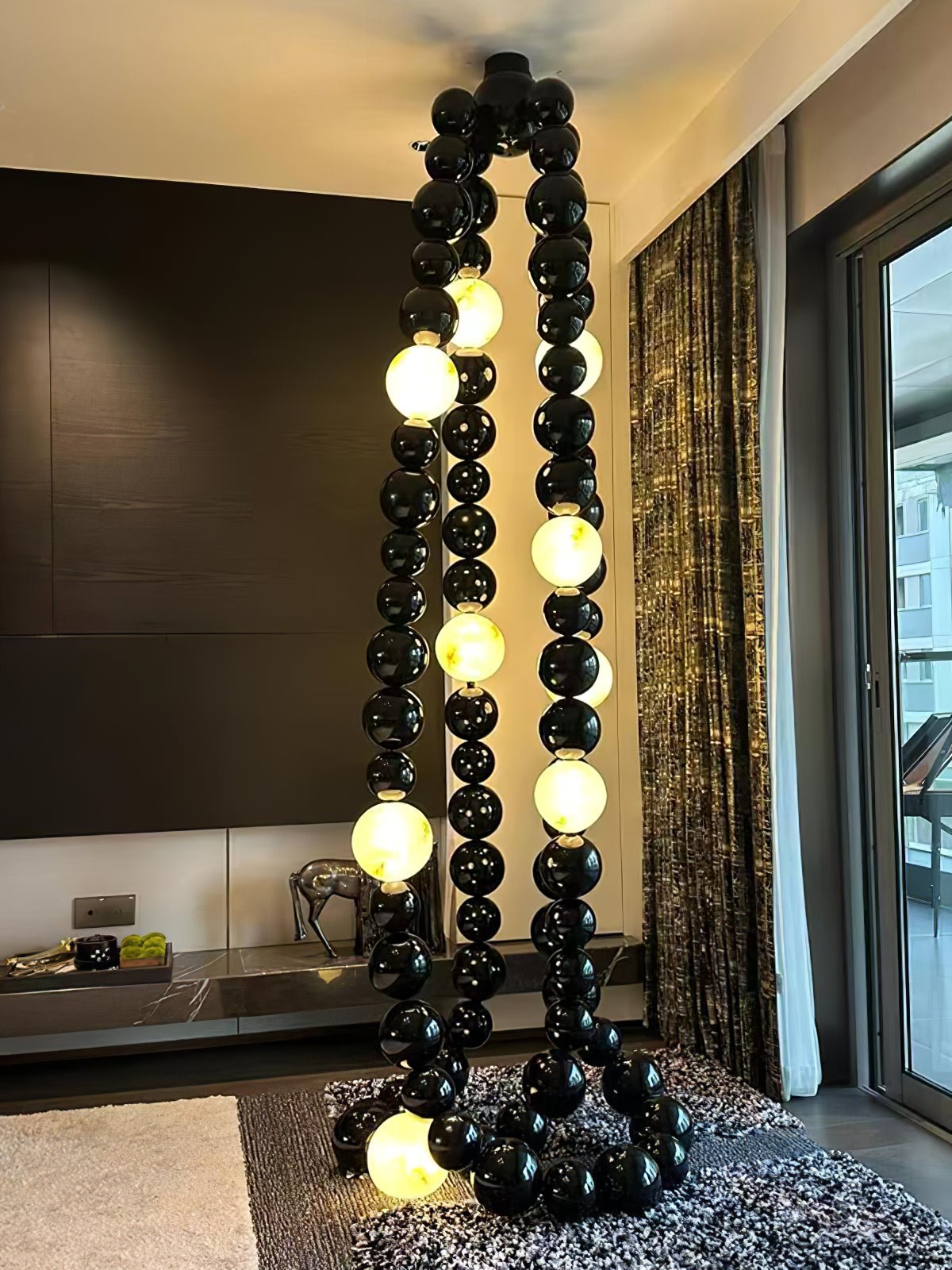 Nysolisra Modern Glass Chandelier