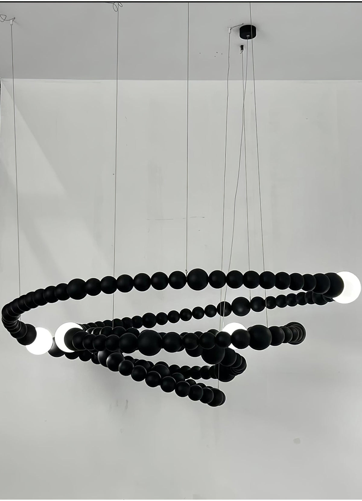 Nysolisra Modern Glass Chandelier