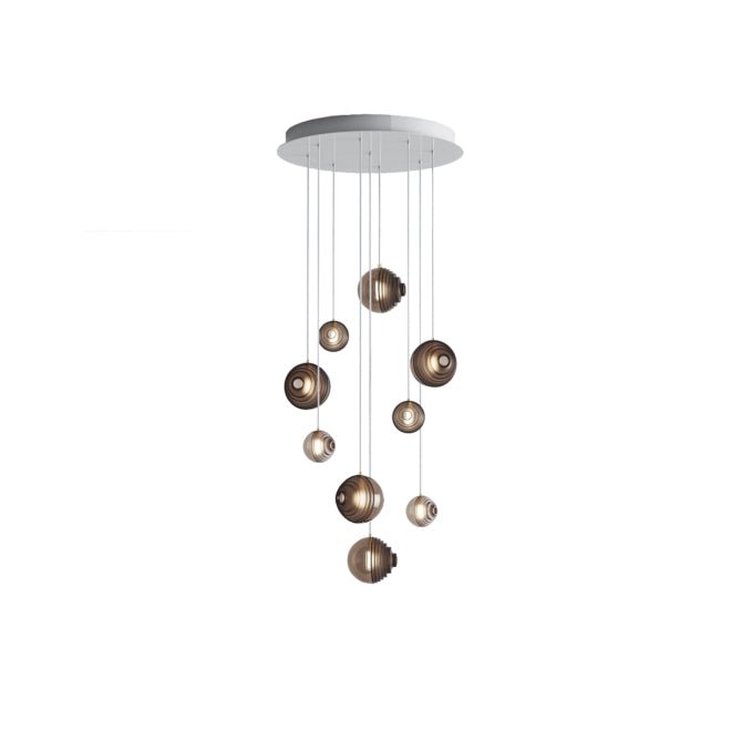 Celestial Orbit Cascade Chandelier