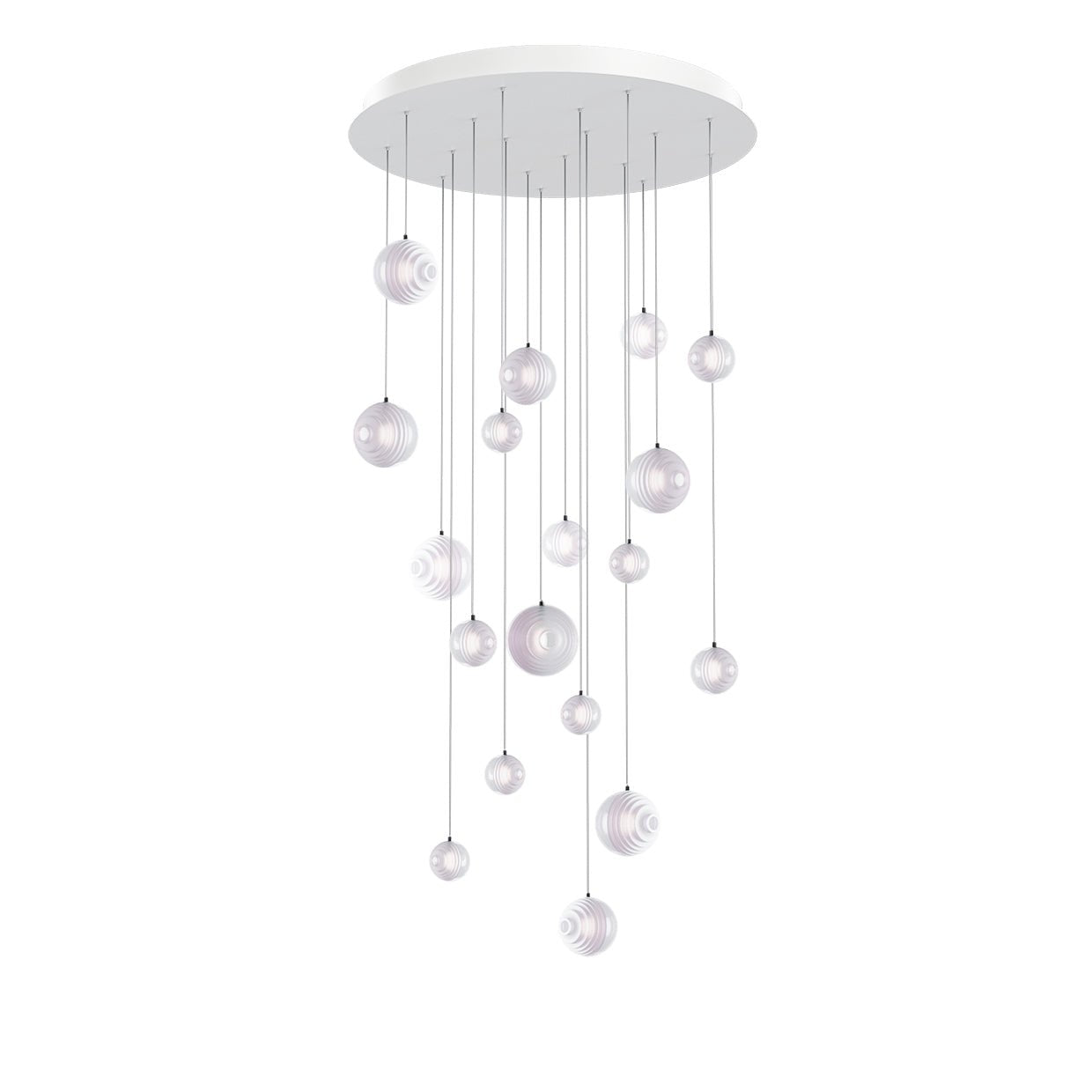 Celestial Orbit Cascade Chandelier