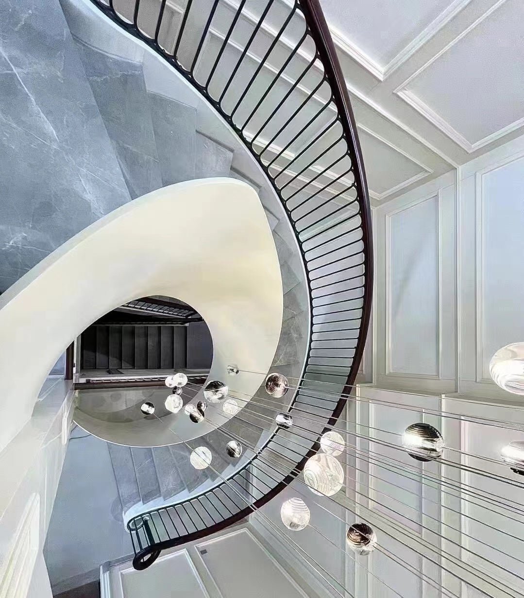 Celestial Orbit Cascade Chandelier