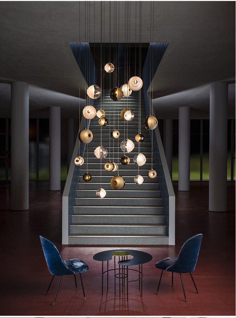 Celestial Orbit Cascade Chandelier
