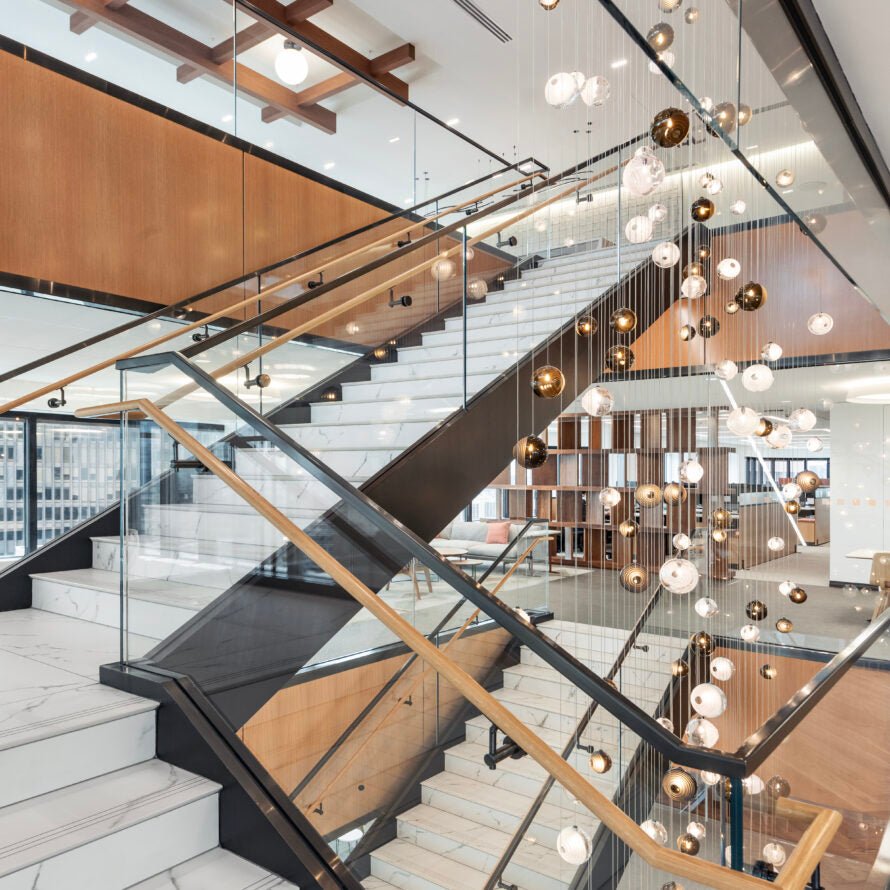 Celestial Orbit Cascade Chandelier