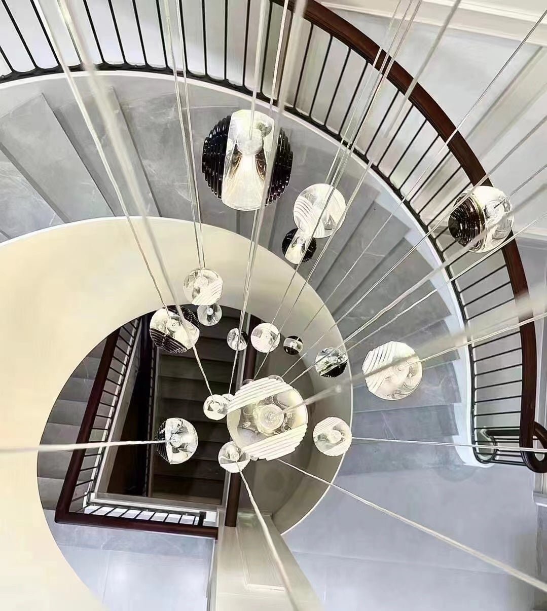 Celestial Orbit Cascade Chandelier