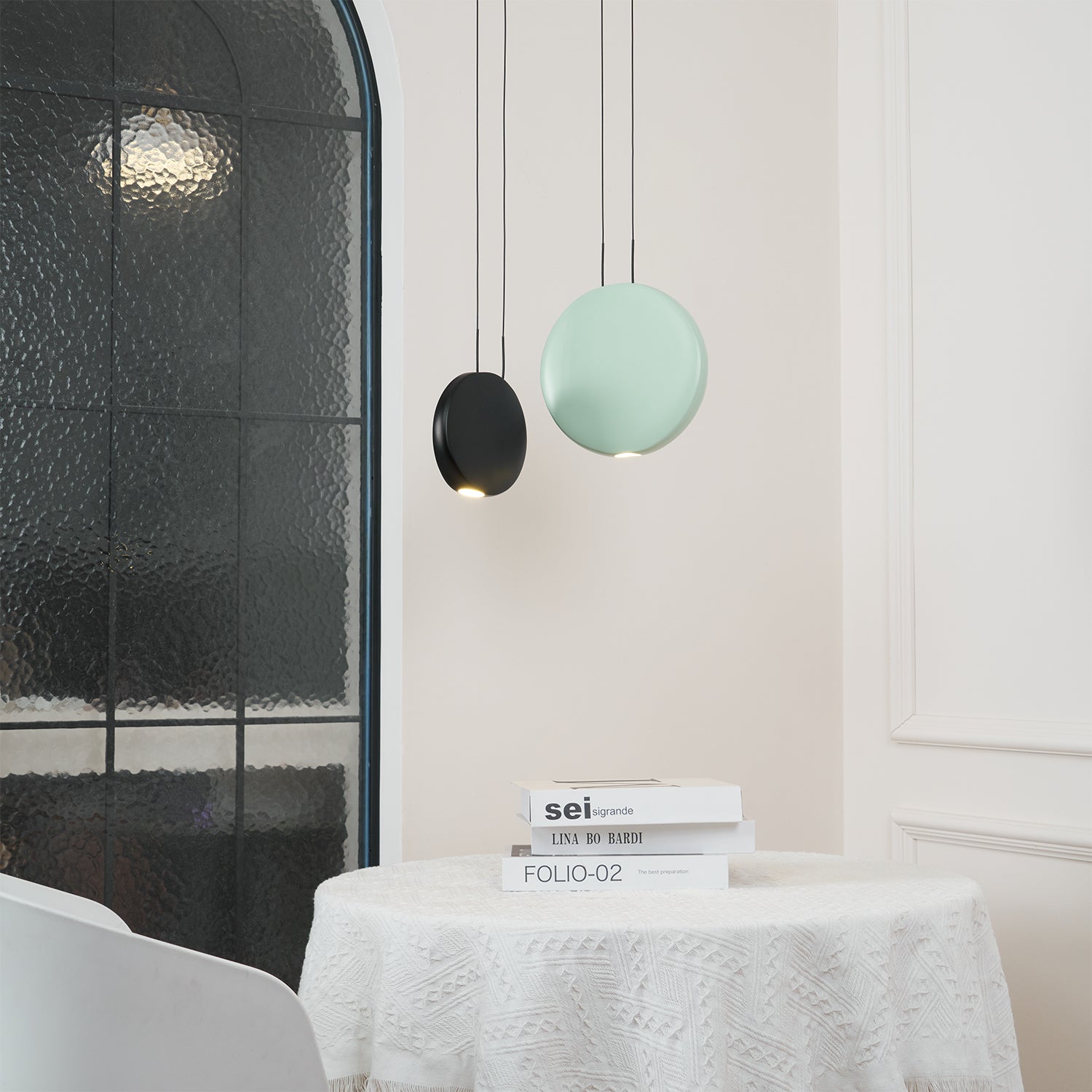 Mirellare Resin Artistic Pendant Light