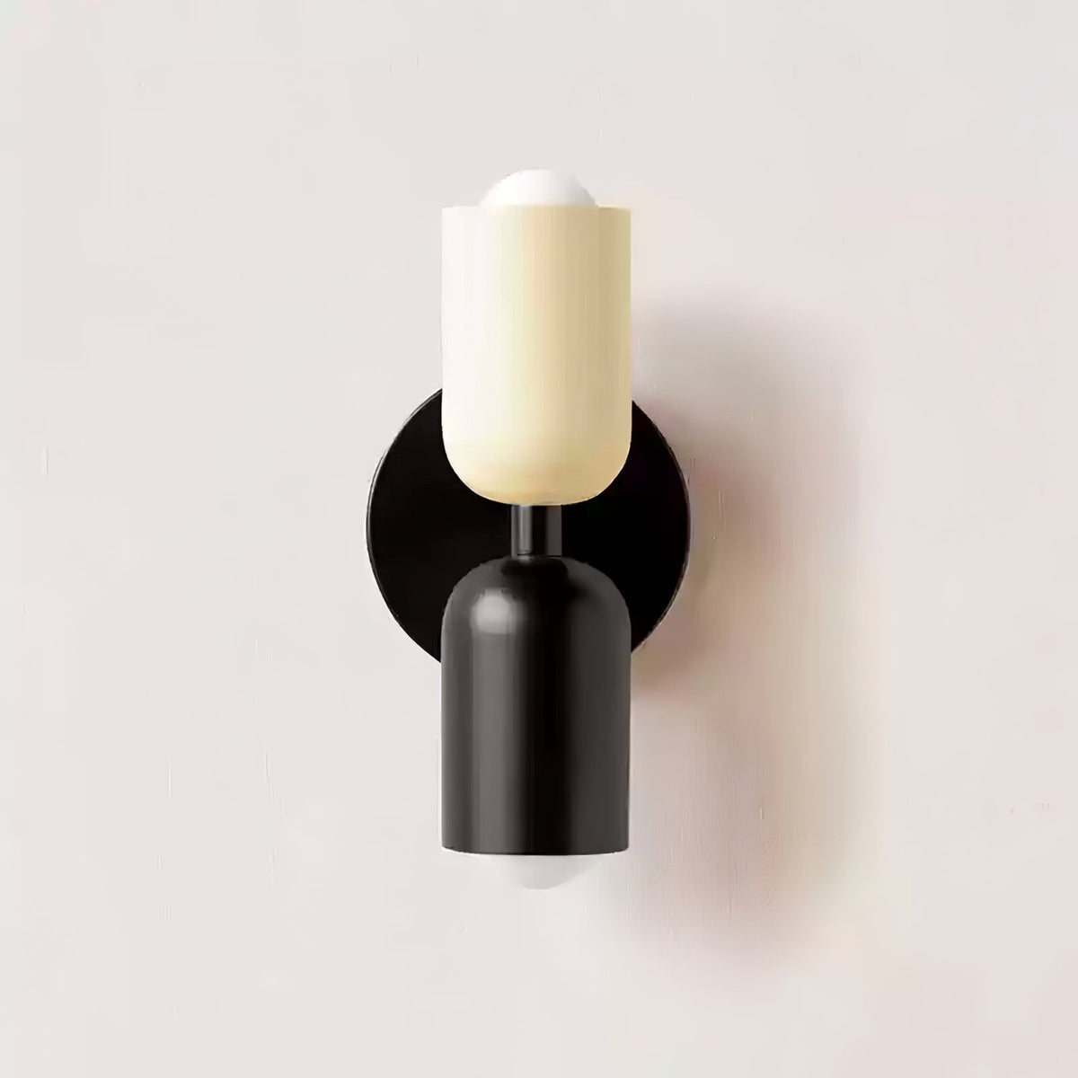 Teriielle Wall Lamp Green Black Minimalist Plug-In