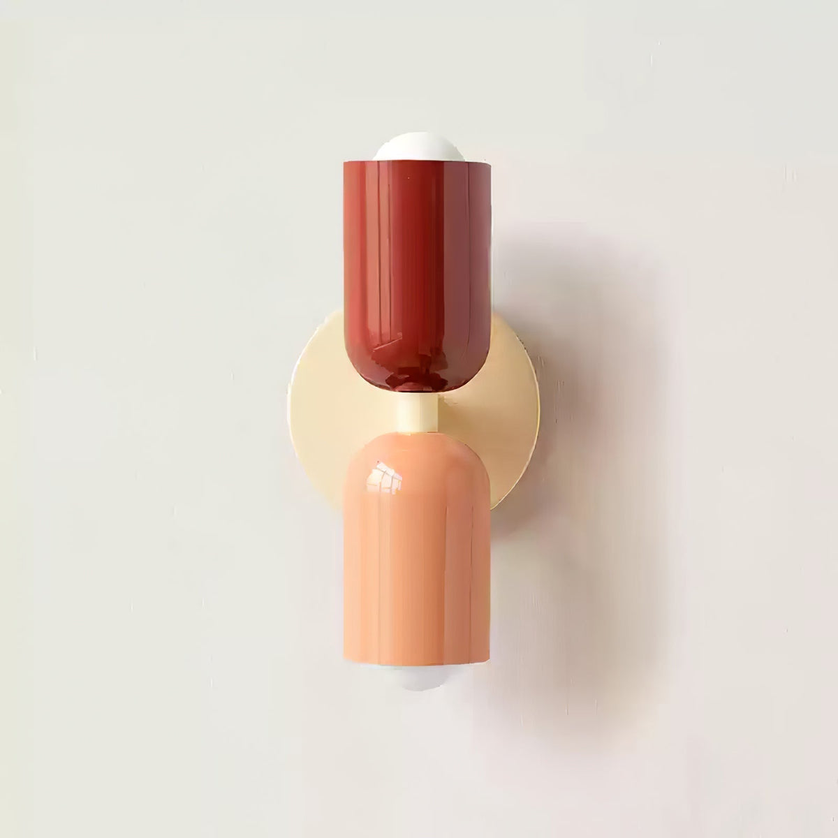 Teriielle Wall Lamp Green Black Minimalist Plug-In