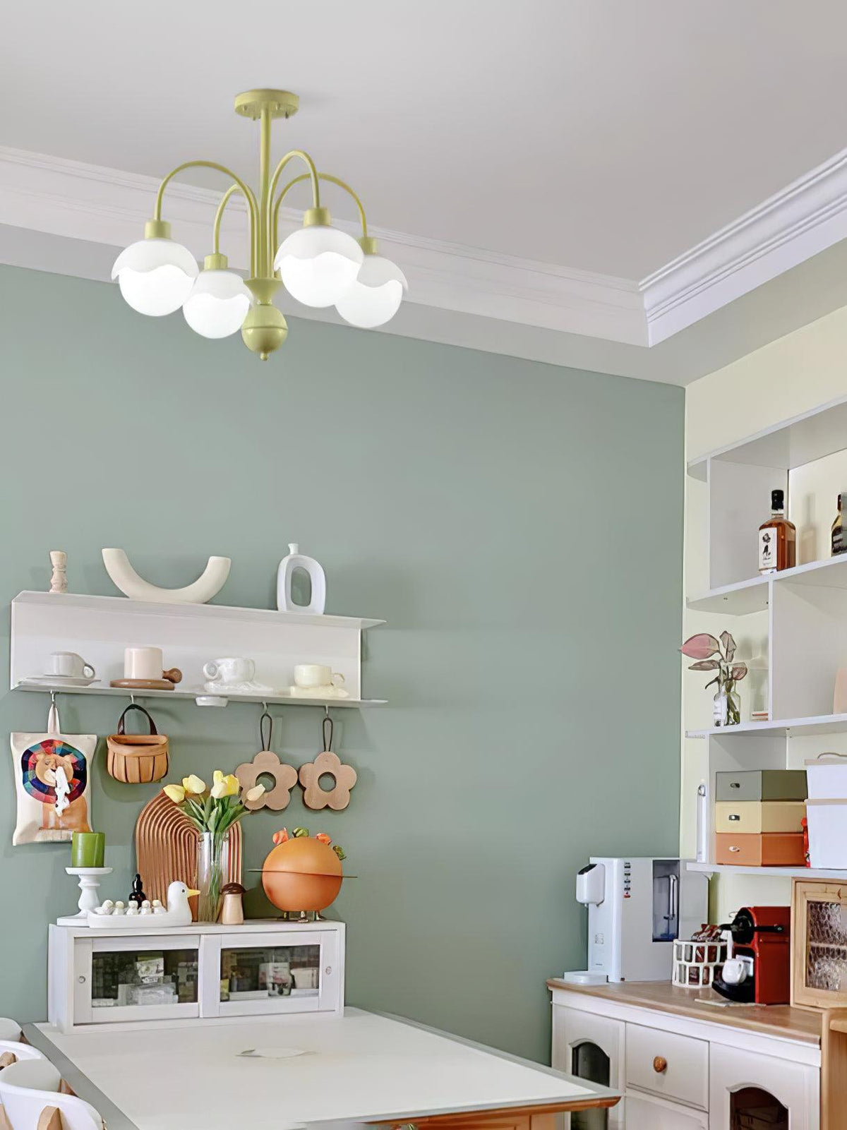 Sorivora Chandelier Creamy Lychee Matcha Green Arm