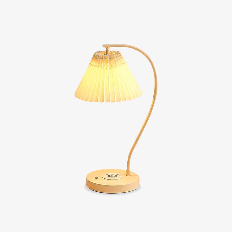 Evlaeus Minimalist Wood Desk Lamp