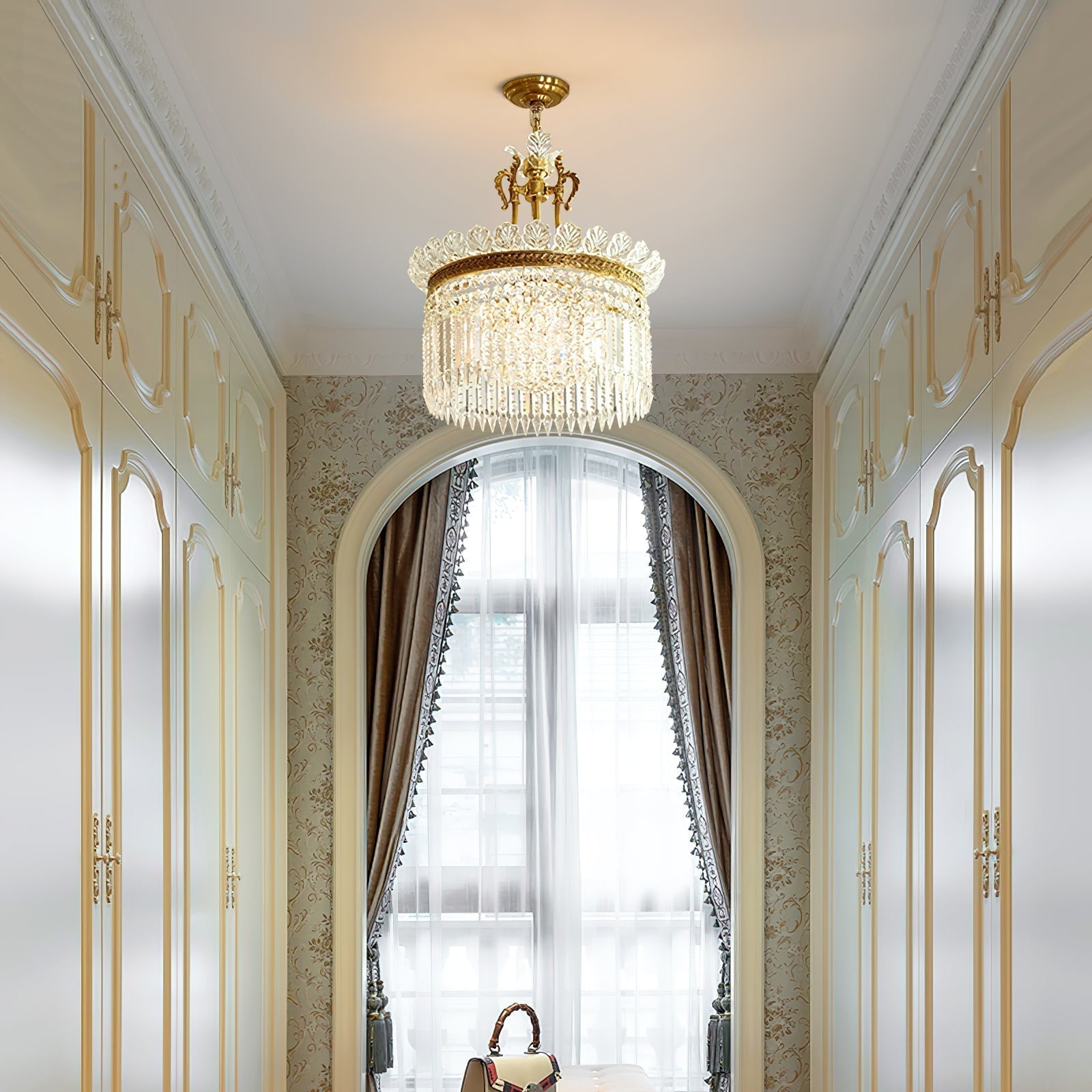 Amina French Empire Luxury Chandelier Farmhouse