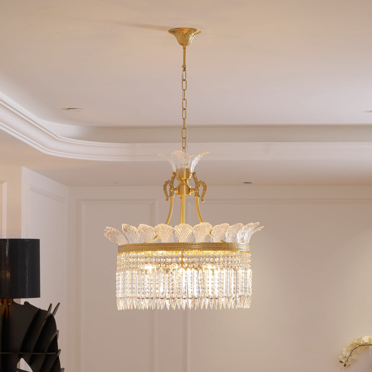 Amina French Empire Luxury Chandelier Farmhouse