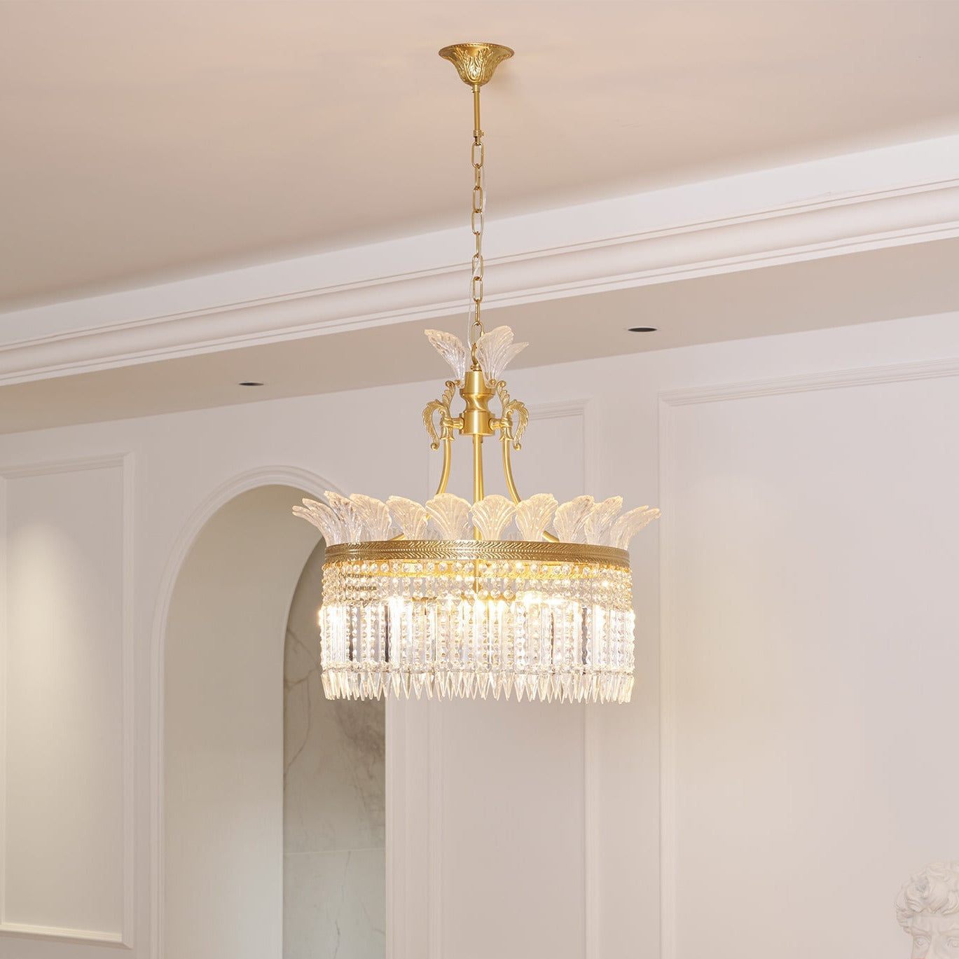 Amina French Empire Luxury Chandelier Farmhouse
