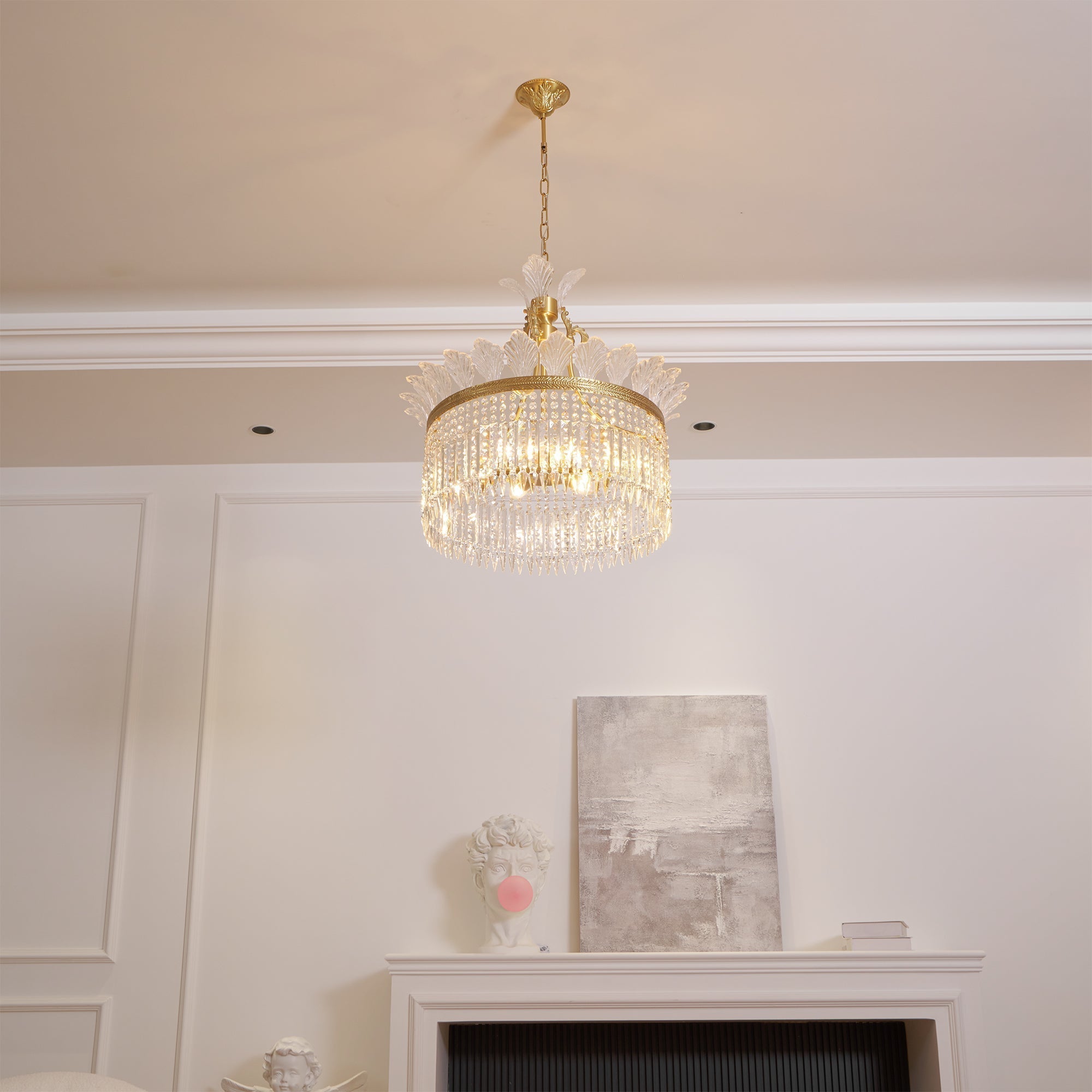 Amina French Empire Luxury Chandelier Farmhouse