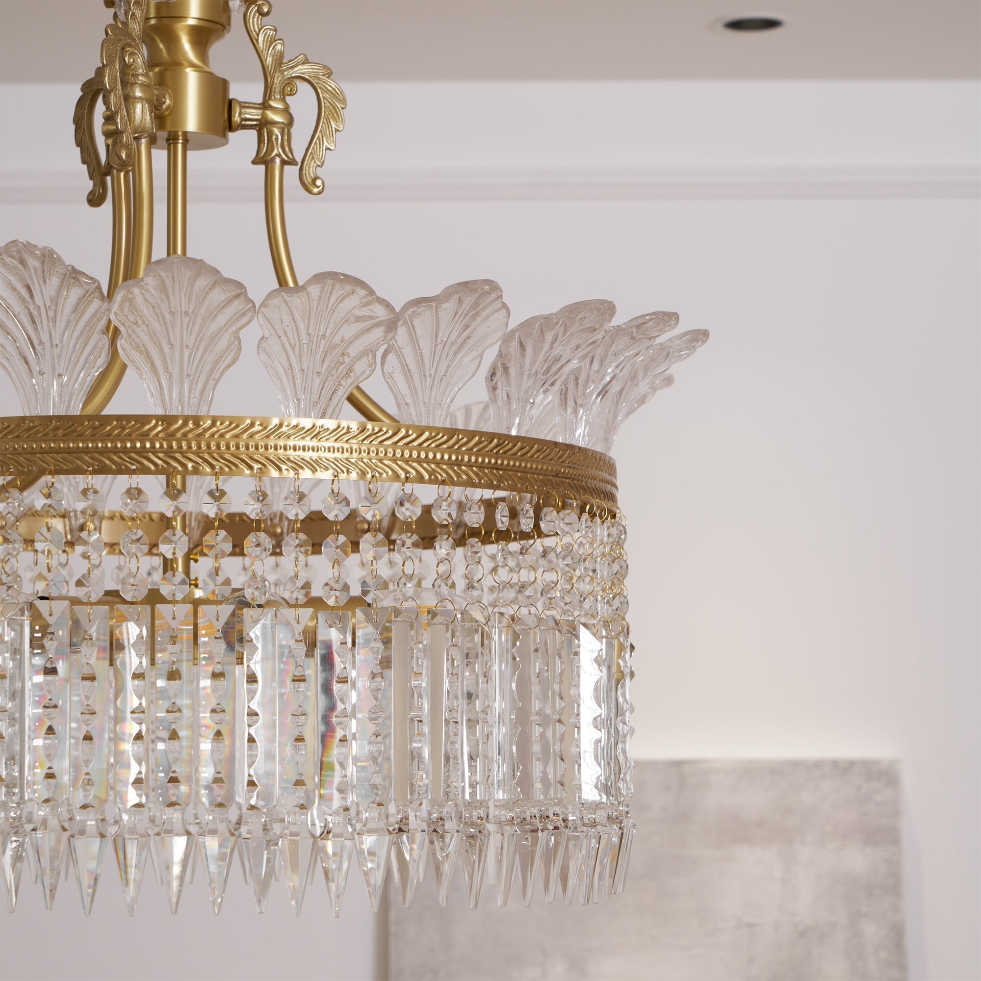 Amina French Empire Luxury Chandelier Farmhouse