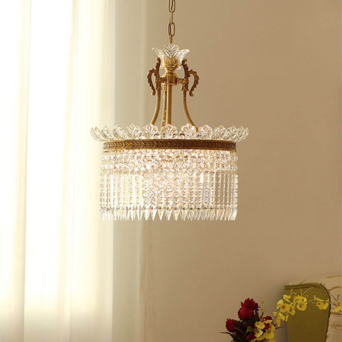 Amina French Empire Luxury Chandelier Farmhouse