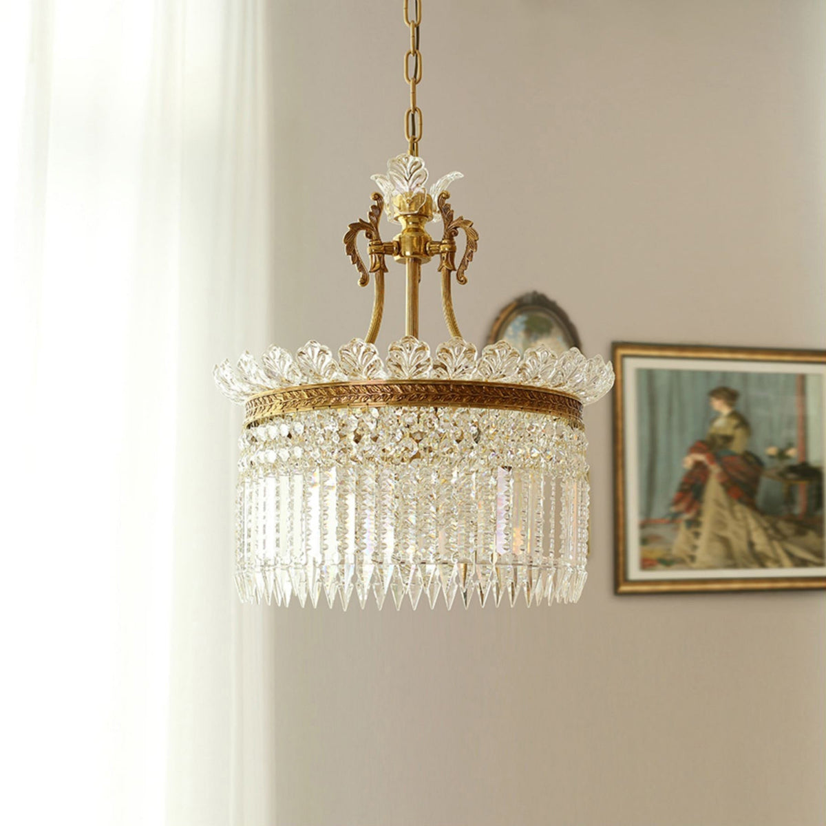 Amina French Empire Luxury Chandelier Farmhouse