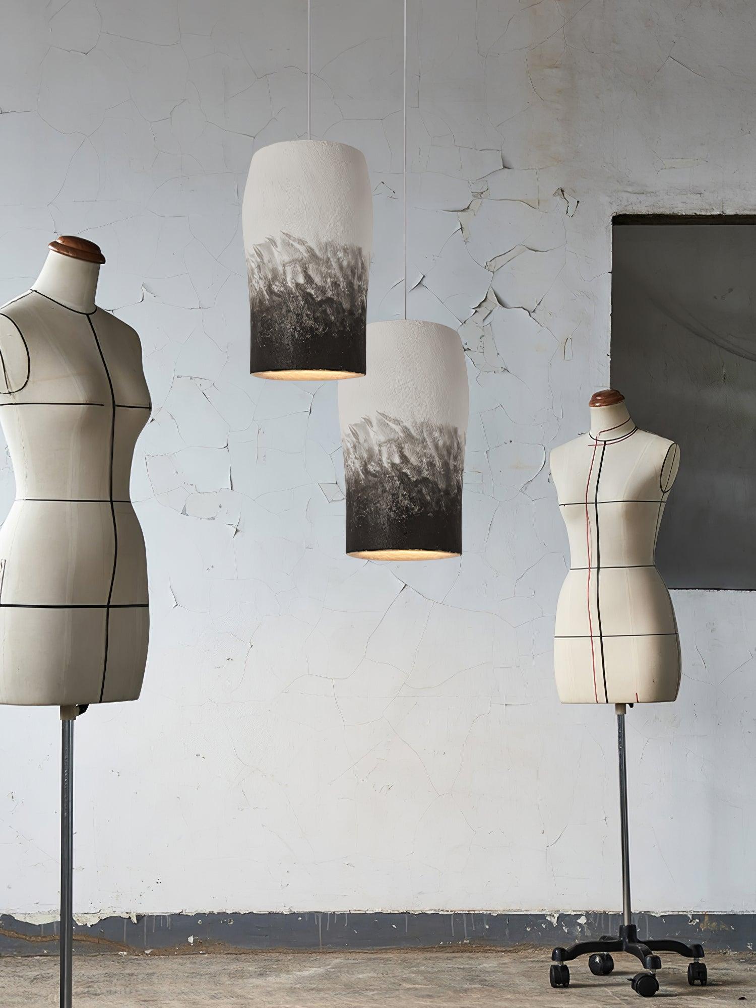 Ceraeion Modern Minimalist Crust Thin Pendant Lamp
