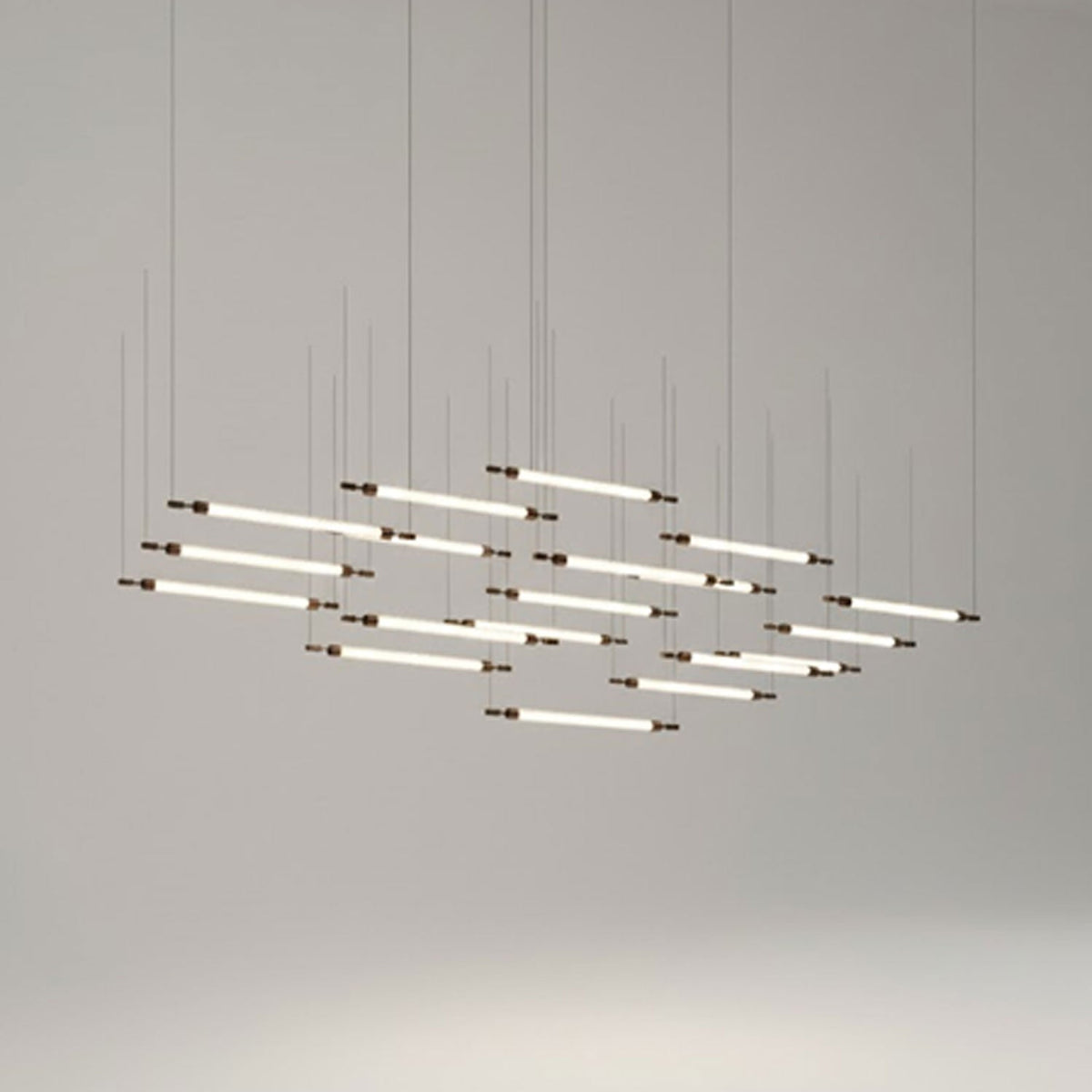 CrystalGrid Architectural Matrix Customize Chandelier