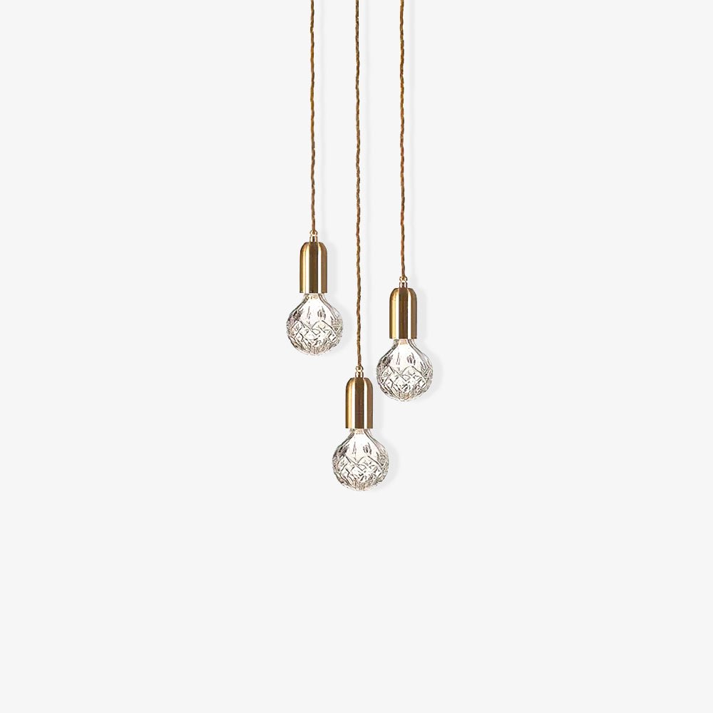 Selanielle Crystal Bulb Pendant Lamp