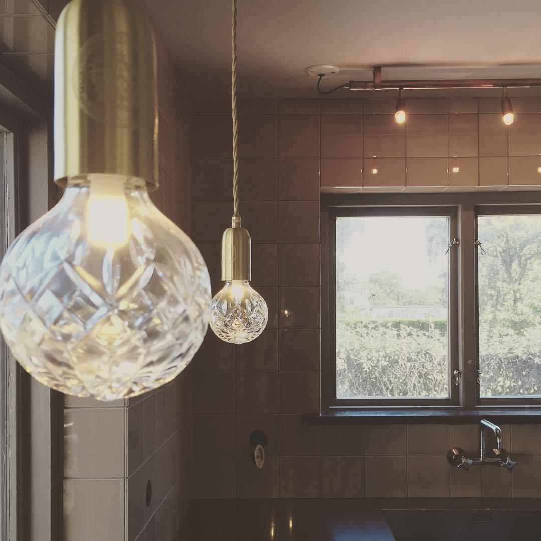 Selanielle Crystal Bulb Pendant Lamp