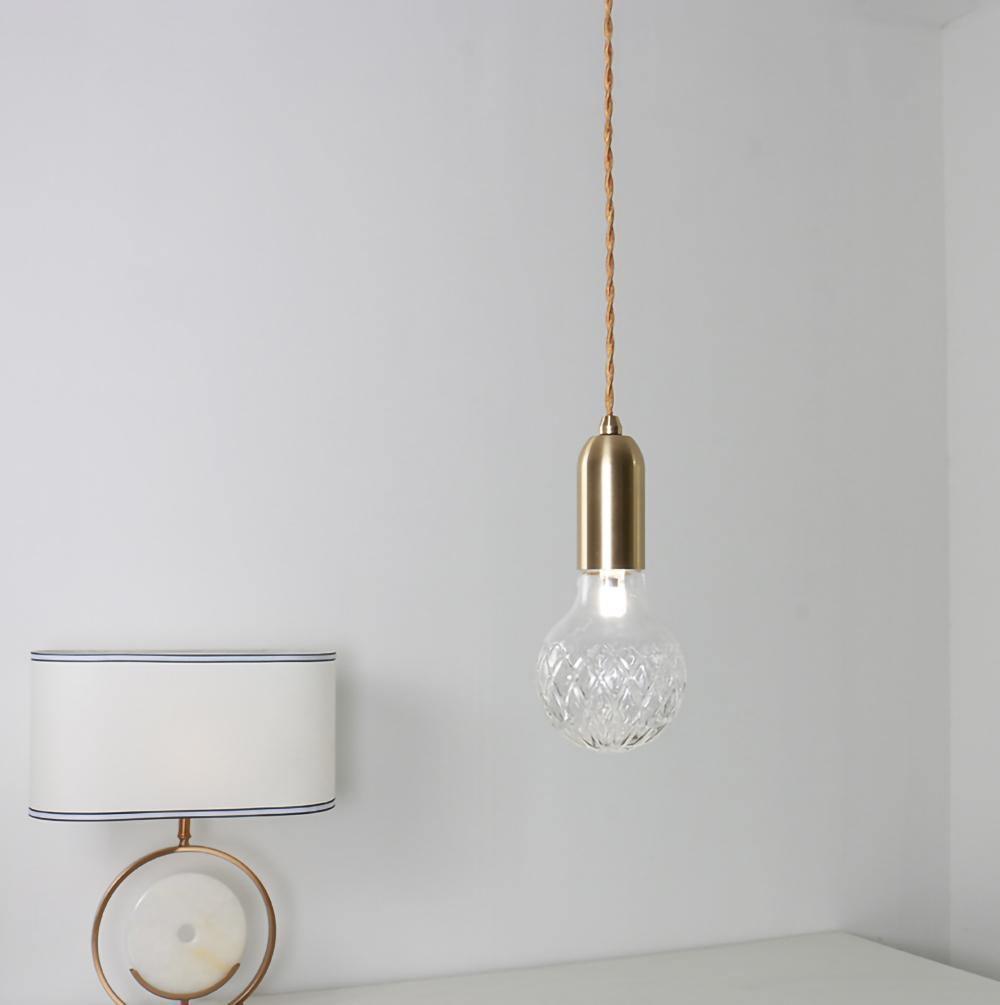 Selanielle Crystal Bulb Pendant Lamp