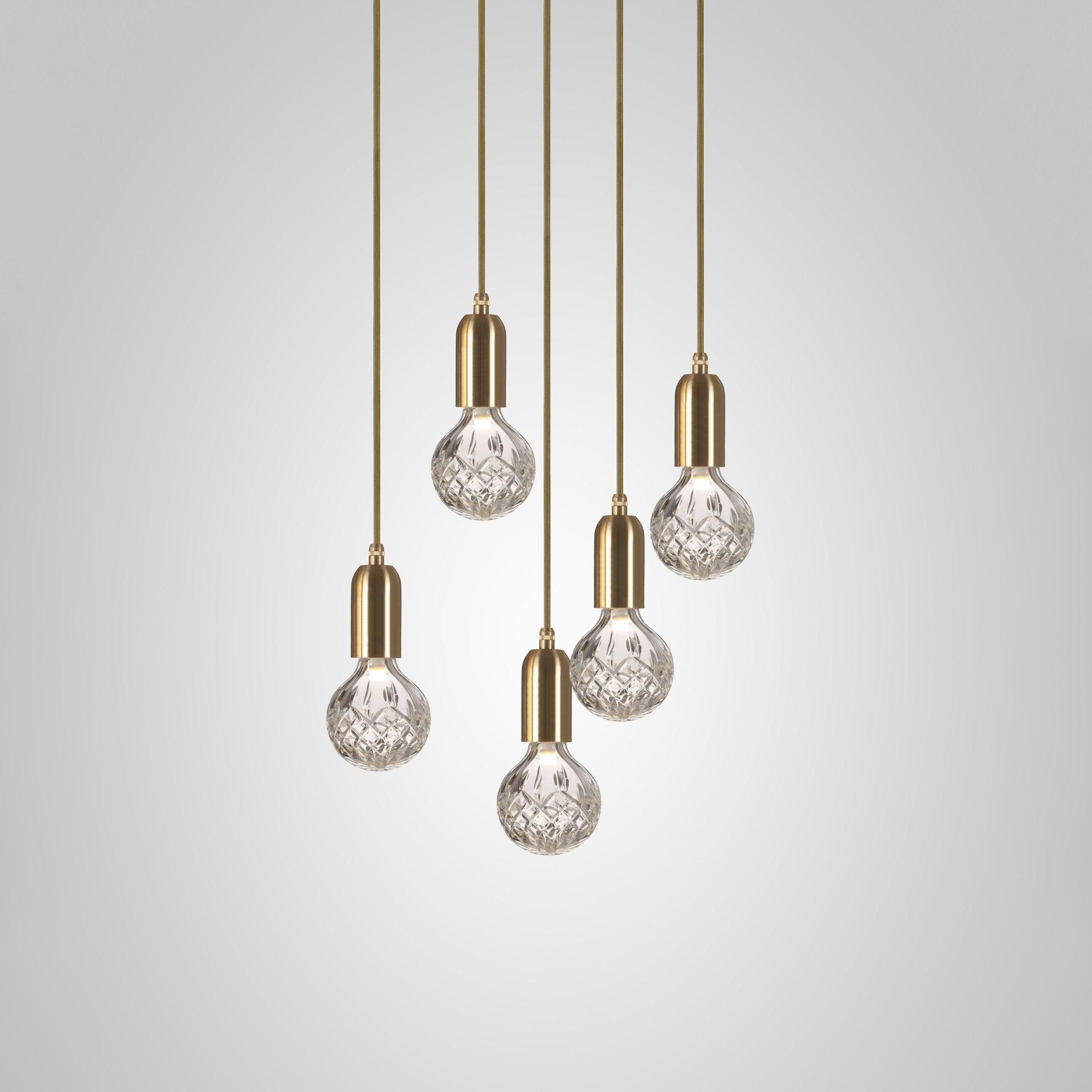 Selanielle Crystal Bulb Pendant Lamp