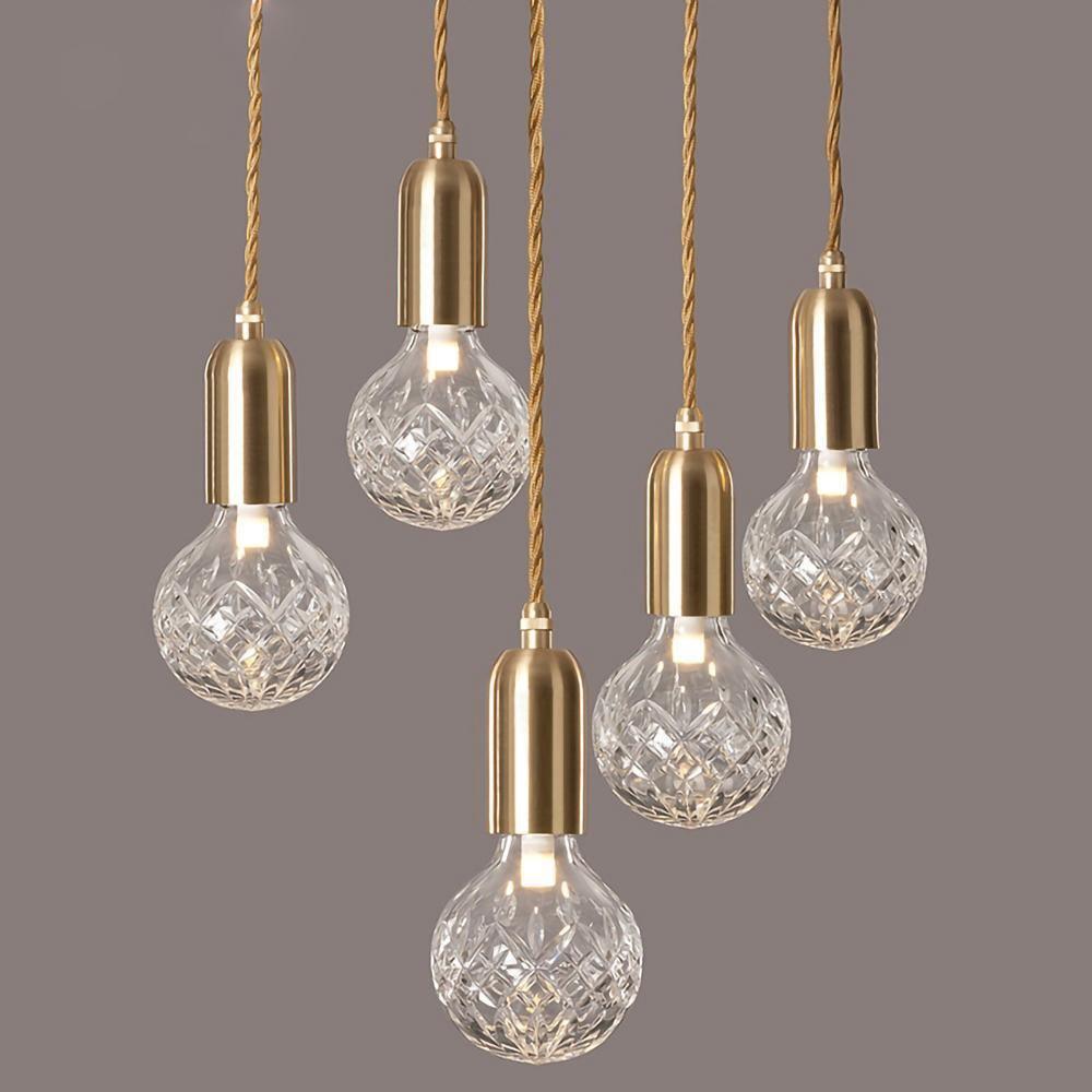 Selanielle Crystal Bulb Pendant Lamp