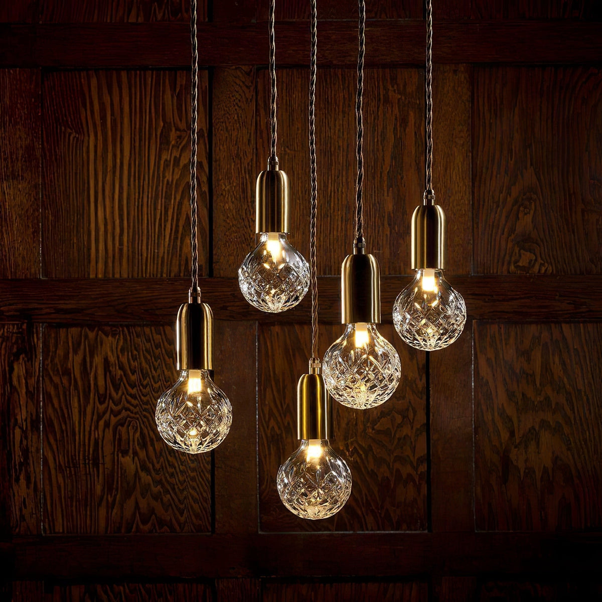 Selanielle Crystal Bulb Pendant Lamp