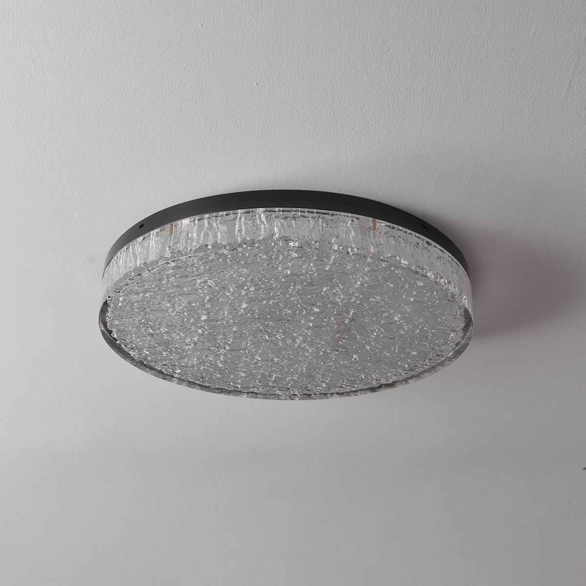 Elyelaine Postmodern Luxury Core Crystal Resin Ceiling Lamp