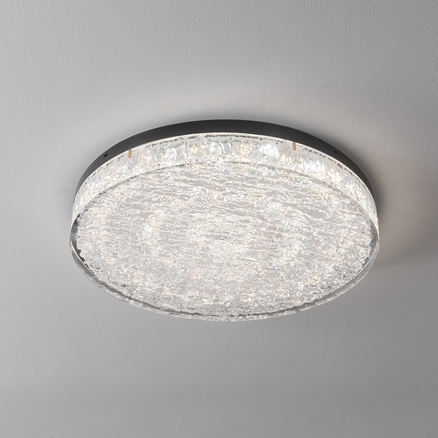 Elyelaine Postmodern Luxury Core Crystal Resin Ceiling Lamp