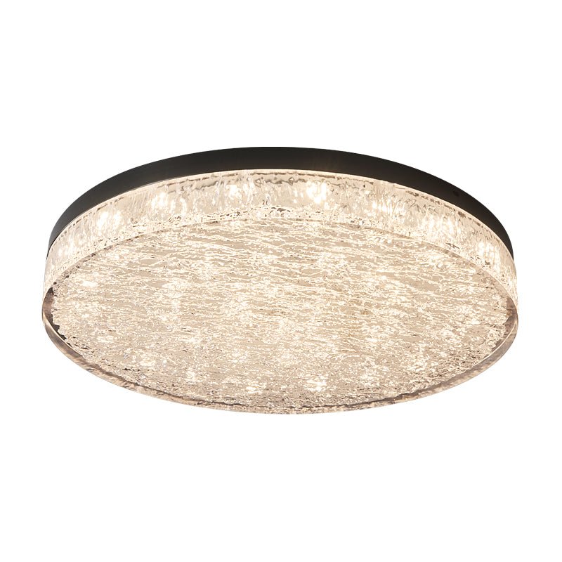 Elyelaine Postmodern Luxury Core Crystal Resin Ceiling Lamp