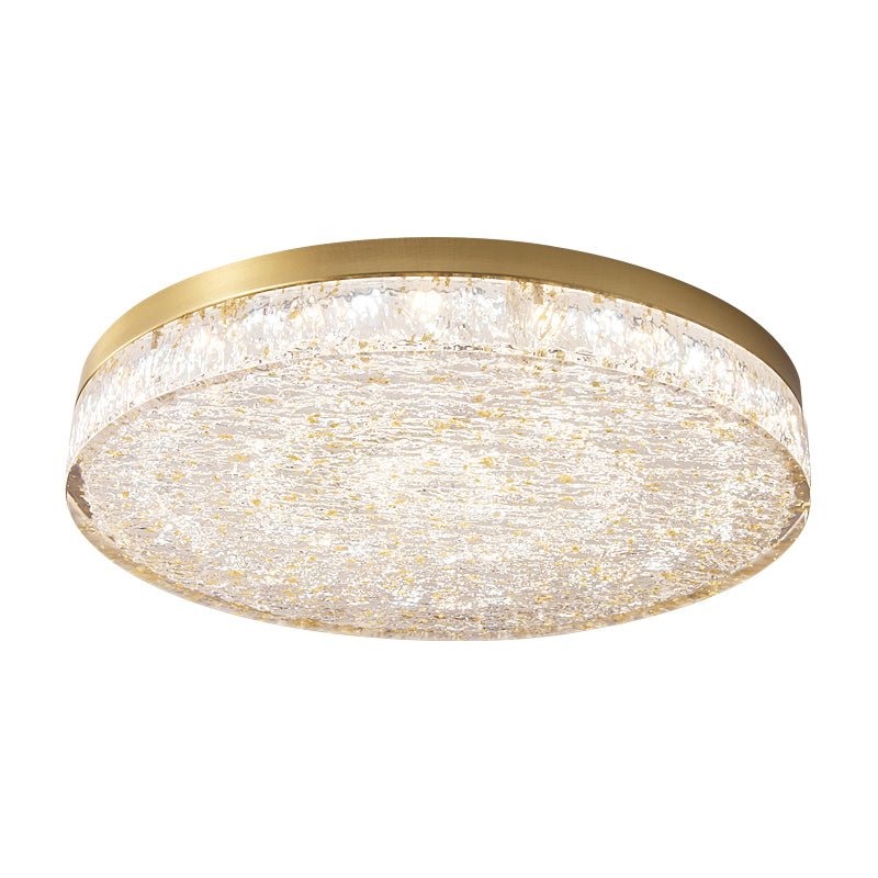 Elyelaine Postmodern Luxury Core Crystal Resin Ceiling Lamp