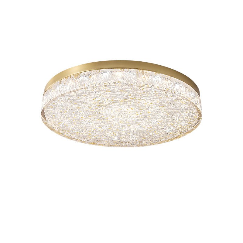 Elyelaine Postmodern Luxury Core Crystal Resin Ceiling Lamp