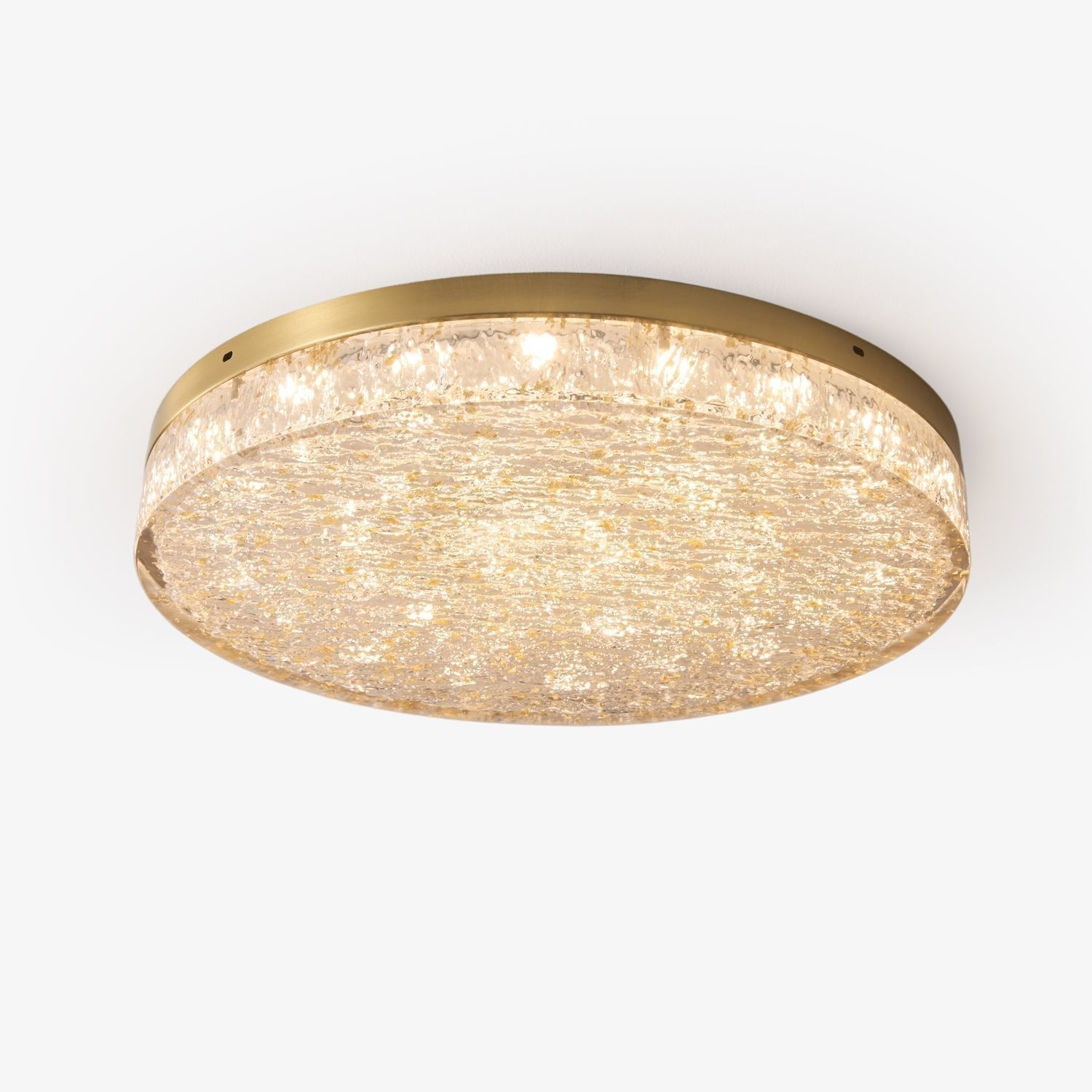 Elyelaine Postmodern Luxury Core Crystal Resin Ceiling Lamp