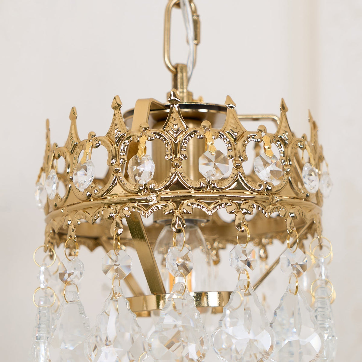 Ivmarila Nordic Art Crown Crystal Sconce Wall lamp