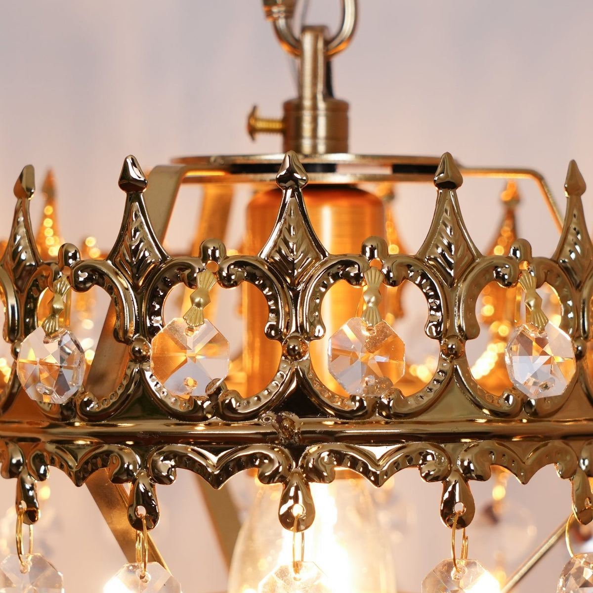 Ivmarila Nordic Art Crown Crystal Sconce Wall lamp