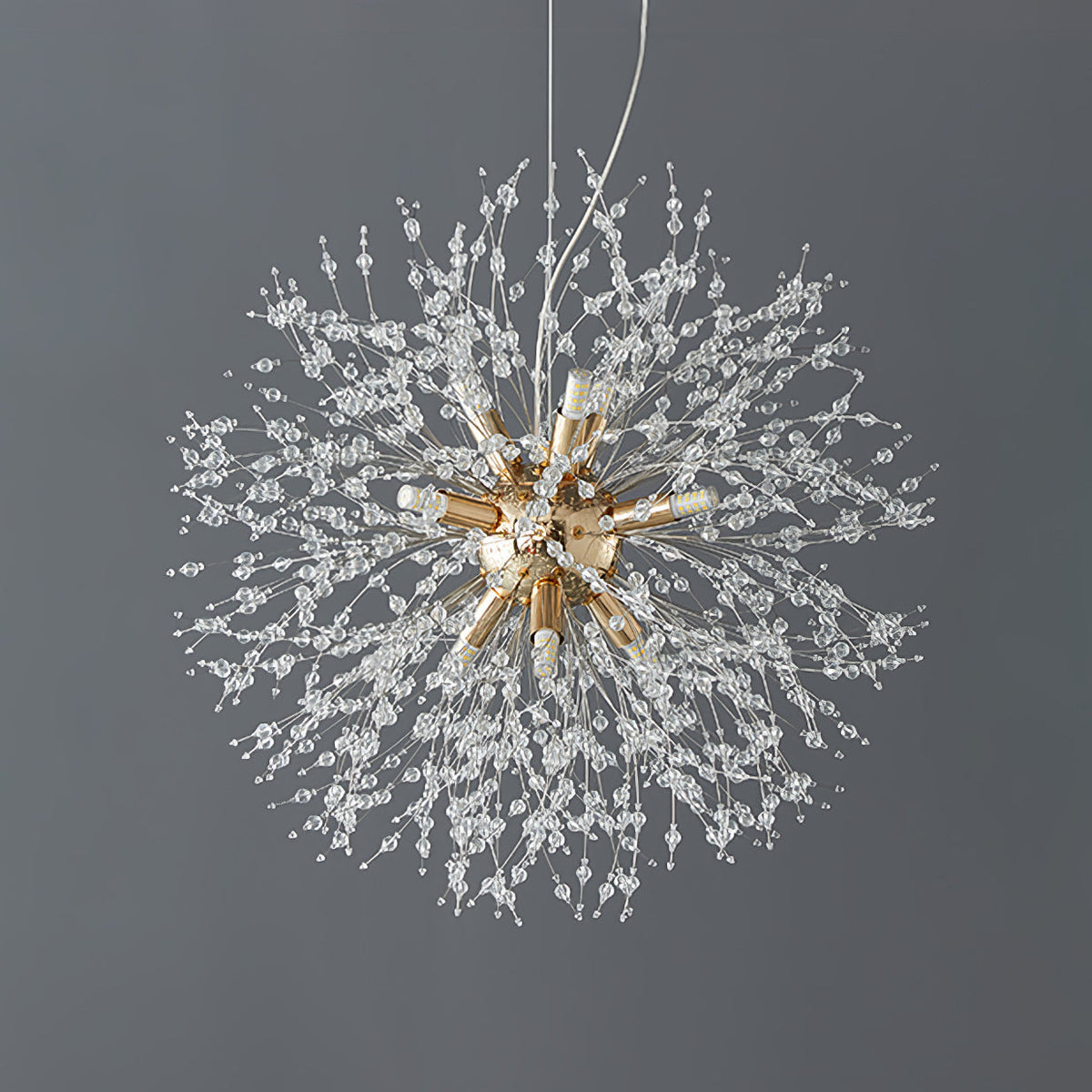 Haze Chandelier Crystal Dandelion with Crystals