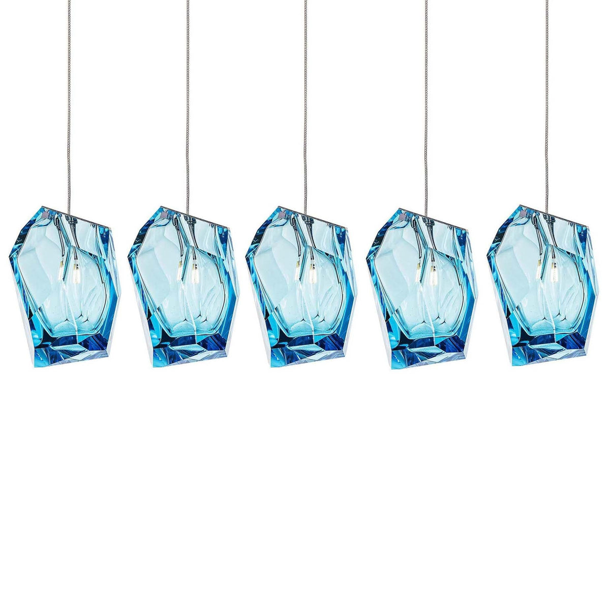 Crag Crystal Rock Cluster Pendant Light
